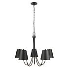 Savoy House M100142MBK 5-Lumières 300W Noir mat Lustre