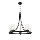Lustre Savoy House M10018MBK 5 Lumières 300W Noir mat