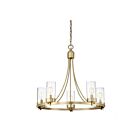 Lustre Savoy House M10018NB 5 Lumières 300W Laiton naturel