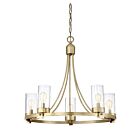 Lustre Savoy House M10018NB 5 Lumières 300W Laiton naturel