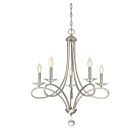 Lustre Savoy House M10028BN 5 Lumières 300W Nickel brossé