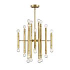 Lustre Savoy House M10040NB 24 Lumières 960W Laiton naturel
