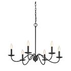Lustre Savoy House M10042AI 6 Lumières 360W Fer vieilli