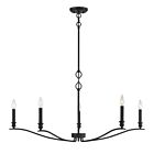 Lustre Savoy House M10086MBK 5 Lumières 300W Noir mat