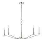 Lustre Savoy House M10086PN 5 Lumières 300W Nickel poli