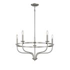 Lustre Savoy House M10087BN 5 Lumières 300W Nickel brossé