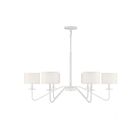 Lustre Savoy House M10092BQW 6 Lumières 360W Blanc bisque