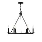Lustre Savoy House M10093MBK 6 Lumières 360W Noir mat