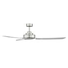 Ventilateur de plafond Savoy House Meridian M2010BN 59.42W 58" Nickel brossé