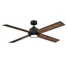 Ventilateur de plafond Savoy House Meridian M2011MBKRV 31.83W 56" Noir mat