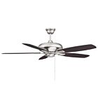 Ventilateur de plafond Savoy House Meridian M2017BNRV 56.6W 52" Nickel brossé