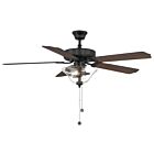 Ventilateur de plafond Savoy House Meridian M2019MBKRV 60.99W 52" Noir mat