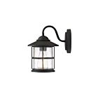Lanterne murale d'extérieur Savoy House Meridian M50014BK 1-lumière 60W Noir mat