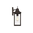 Lanterne murale d'extérieur Savoy House Meridian M50024ORB 1-lumière 60W Bronze frotté à l'huile