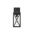 Lanterne murale d'extérieur Savoy House Meridian M50027BK 1-lumière 60W Noir