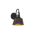 Lanterne murale d'extérieur Savoy House Meridian M50049ORB 1-lumière 60W Bronze frotté à l'huile
