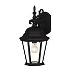 Lanterne murale d'extérieur Savoy House Meridian M50055BK 1-lumière 60W Noir