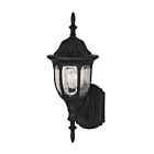 Lanterne murale d'extérieur Savoy House Meridian M50057BK 1-lumière 60W Noir