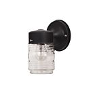 Lanterne murale d'extérieur Savoy House Meridian M50063BK 1-lumière 60W Noir