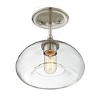 Plafonnier Semi Encastré Savoy House Meridian M60017Bn 1 Lumière 60W Nickel Brossé