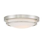 Plafonnier Savoy House Meridian M60019Bn 2 Lumières 120W Nickel Brossé