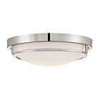 Plafonnier Savoy House Meridian M60019Pn 2 Lumières 120W Nickel Poli