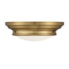 Plafonnier Savoy House Meridian M60063Nb 2 Lumières 120W Laiton Naturel