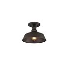 Plafonnier Semi Encastré Savoy House Meridian M60068Orb 1 Lumière 60W Bronze Huilé