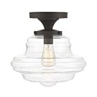 Plafonnier Semi Encastré Savoy House Meridian M60069Orb 1 Lumière 60W Bronze Frotté À L'Huile