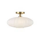 Savoy House M60075NB 1-Lumière 60W Laiton naturel Semi Encastré