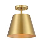 Savoy House M60076NB 1-Lumière 60W Laiton naturel Semi Encastré