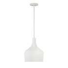 Suspendu Savoy House Meridian M70020Bqw 1 Lumière 60W Blanc Bisque