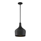 Suspendu Savoy House Meridian M70020Mbk 1 Lumière 60W Noir Mat