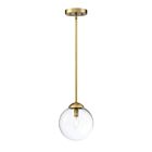 Mini Suspendu Savoy House Meridian M70067Nb 1 Lumière 60W Laiton Naturel