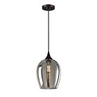 Mini Suspendu Savoy House Meridian M70076Orb 1 Lumière 60W Bronze Frotté À L'Huile