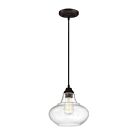 Mini Suspendu Savoy House Meridian M70080Orb 1 Lumière 60W Bronze Huilé