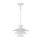 Suspendu Savoy House Meridian M70096Wh 1 Lumière 60W Blanc