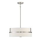 Suspendu Savoy House Meridian M70102Bn 4 Lumières 240W Nickel Brossé