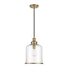 Suspendu Savoy House Meridian M70120Nb 1 Lumière 60W Laiton Naturel