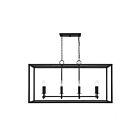 Lustre linéaire Savoy House M7020MBK 8 Lumières 480W Noir mat