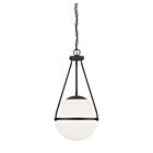 Suspendu Savoy House Meridian M7025Mbk 1 Lumière 60W Noir Mat