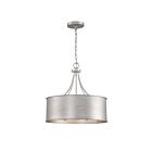 Savoy House Meridian M7040AS 4-Lumières 240W Argent ancien Suspendu