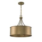 Savoy House Meridian M7040BG 4-Lumières 240W Or brossé Suspendu