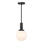 Savoy House M7050MBK 1-Lumière 60W Noir mat Suspendu
