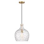 Savoy House M7053NB 1-Lumière 60W Laiton naturel Suspendu