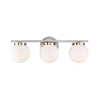 Luminaire de vanité Savoy House Meridian M80023BN  3 Lumières 180W Nickel brossé