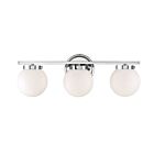 Luminaire de vanité Savoy House Meridian M80023CH  3 Lumières 180W Laiton naturel