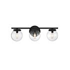 Luminaire de vanité Savoy House Meridian M80024MBK  3 Lumières 180W Noir mat