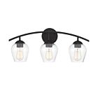 Luminaire de vanité Savoy House Meridian M80032MBK 3 Lumières 180W Noir mat