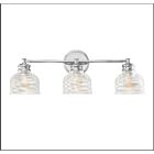 Luminaire de vanité Savoy House Meridian M80035CH  3 Lumières 180W Noir mat